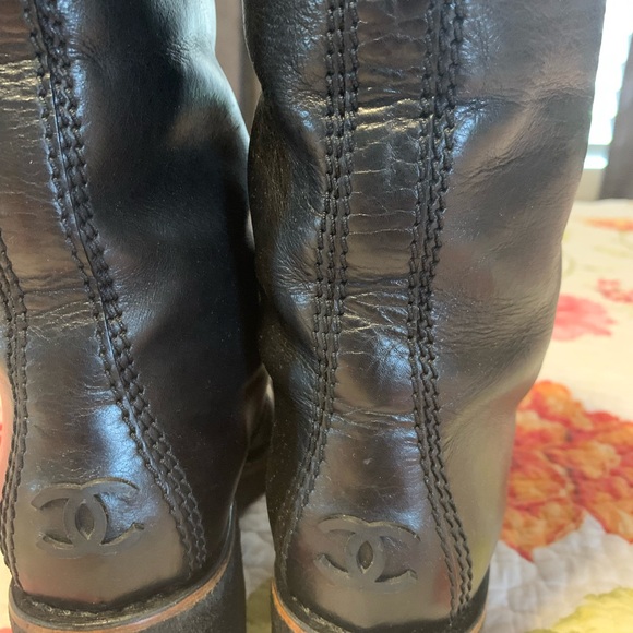 Chanel Leather Boots - Picture 12 of 14